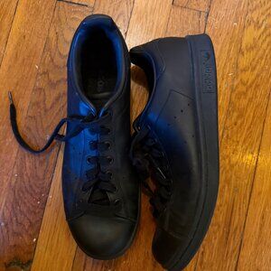 adidas All-Black Leather Classic Sneakers